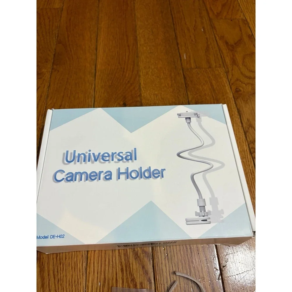 SAIJI Gooseneck Cell Phone Holder, Clamp Universal Lazy Mount Clip Hands Free